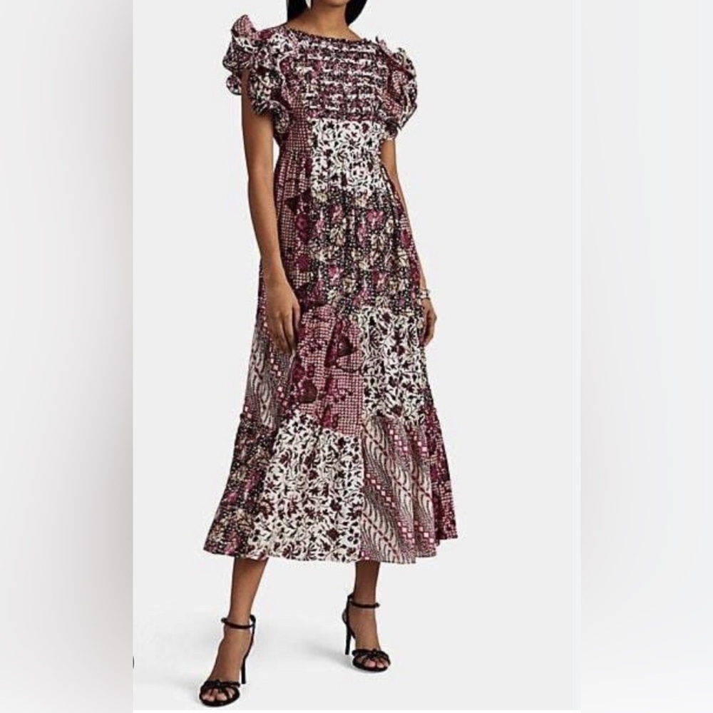 SOLD Ulla Johnson Floral Zoya Dress